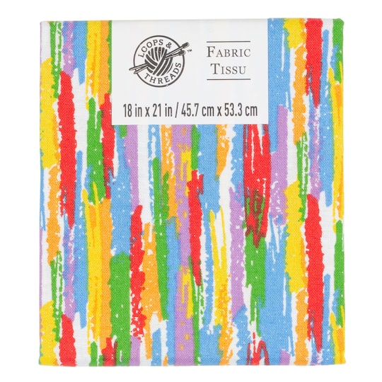 Multicolor Design Cotton Fabric by Loops & Threads™